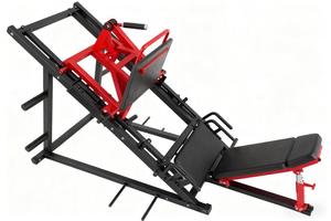 Chuyên nghiệp Chân máy ép 45 ° Ergonomic góc + thủy lực đệm chính xác quadriceps/glutes đào tạo an toàn đầu gối kim loại - Product Image 3