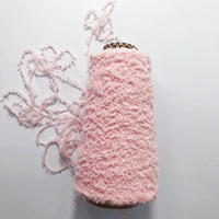 Factory Manufacture Selling Comfortable Hilados De Poliester 100% Polyester Fancy Napped Yarn for Knitting Sweater Scarf