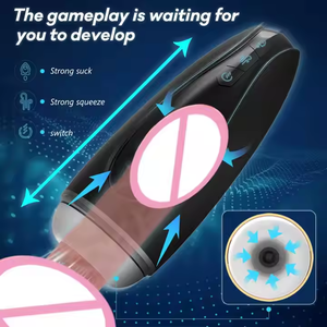 ZRX Masturbadores masculinos automáticos Hombres Producto sexual Vibrador Copa de masturbación Masturbador Para Hombre. Juguetes sexuales para <span class=keywords><strong>Ma</strong></span> - Product Image 5