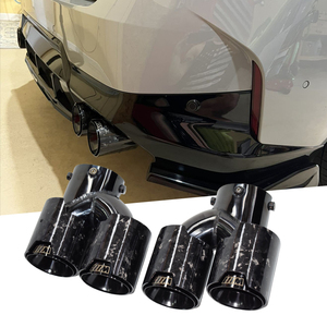 BMW m240i m340i m440i ống xả nâng cấp bốn sợi Carbon giả mạo tip vòi phun cho G20 G21 G22 G42 tailpipe muffler - Product Image 6