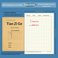 Carnet d'exercices vierge en gros du fournisseur d'usine, cahier de composition économique, cahier quadrillé, cahier scolaire idéal pour un cadeau, cahier d'anglais
