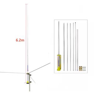 6,2 м 27 МГц CB антенна 5.5dBi из алюминиевого сплава наземная плоскость антенны базовой станции - Product Image 1