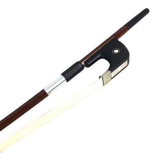 2025 Jingying Music Accessoires pour <span class=keywords><strong>contrebasse</strong></span>, vente en gros d'arcs de <span class=keywords><strong>contrebasse</strong></span> octogonaux de grenouille en ébène de style allemand haut de gamme - Product Image 1