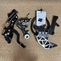 Système de frein arrière complet avec kit de support de double étrier et frein à disque à 4 pistons, compatible avec Talaria MX3 MX4 Sur Ron Light Bee