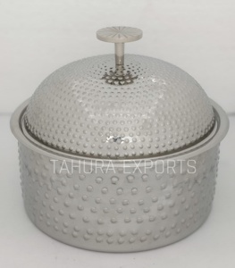 หม้อปรุงอาหารสแตนเลสสตีลดีไซน์หรูพร้อมด้ามจับขัดเงา - Product Image 5