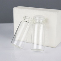 Petites fioles en verre pour sérum de 3 ml, 5 ml, 10 ml, flacons vides à usage médical avec bouchon en caoutchouc
