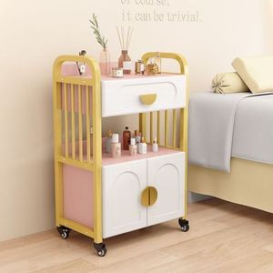 Rolling Salon Trolley Cart Mobile <b>Tool</b> <b>Storage</b> Rack Hair & Nail Salon <b>Cabinet</b> Furniture - Product Image 5