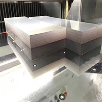 Feuilles de film PC transparent brossé à épaisseur personnalisable, directement du fabricant