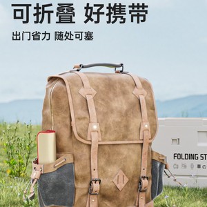 Folding Stool Square Portable Outdoor <b>Chair</b> 28x24x26cm Foldable For Camping Fishing Picnic Garden Use - Product Image 4