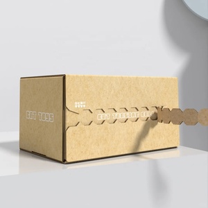 Tùy chỉnh không thấm nước cao cấp bảng sóng in thương hiệu dây kéo hộp xốp lót vật liệu mạnh mẽ bảng màu xám nhanh chóng Unboxing - Product Image 4