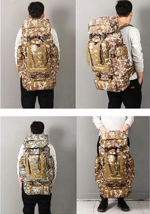 Système Molle de grande capacité pour l'extérieur Sac à dos tactique Mochila 70L 80L Sac à dos 60L pour la randonnée - Product Image 6