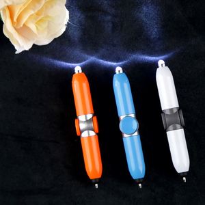 ปากกาฟิดเจ็ต LED มัลติฟังก์ชั่นแบบกำหนดเอง ของขวัญส่งเสริมการขายสำหรับธุรกิจและโรงเรียน ปากกาสไตลัสแบบสัมผัสพลาสติก ปากกาลูกลื่นแบบหมุนได้ - Product Image 3
