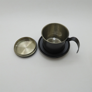 <span class=keywords><strong>Cafetière</strong></span> à <span class=keywords><strong>filtre</strong></span> individuel WELAND en acier inoxydable 304, pour café vietnamien, idéale pour les baristas, construction métallique - Product Image 5