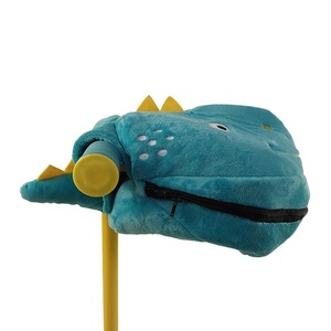 Bolsa de Peluche de Dinosaurio <span class=keywords><strong>Unicornio</strong></span> Azul de Alta Calidad 2026 para Patinetes Pequeños de Niños, con Forma de Animal 3D Bordado, Ideal para Cumpleaños - Product Image 3