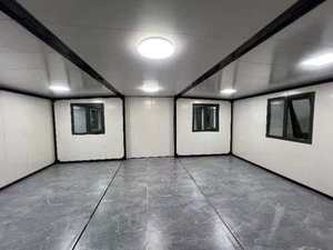 3 habitaciones con paneles solares 40 pies Envío Bien Campamento 30 pies 40 <span class=keywords><strong>Dr</strong></span> Casas plegables <span class=keywords><strong>Casa</strong></span> contenedor expandible - Product Image 2