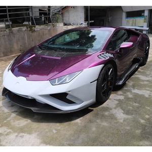 Nuevo Kit de Carrocería EVO RWO de Fibra de Carbono para Huracán 2014-2023, Modificación y Mejora de Automóviles, Parachoques Delantero/Trasero, Alerón Trasero - Product Image 4
