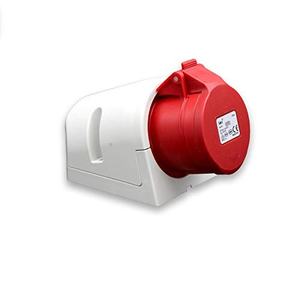 Cavo di alimentazione 16A 400V, 3P+N+T, colore rosso, ideale per impianti elettrici, collega attrezzature industriali e utensili - Product Image 3