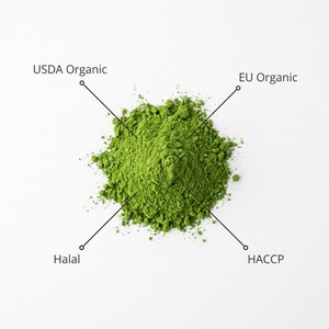Poudre de Matcha de Qualité Culinaire Haute Solubilité pour la Pâtisserie et les Desserts, Marque Privée, Logo Personnalisé, Vente en Gros, Approvisionnement en Vrac - Product Image 1