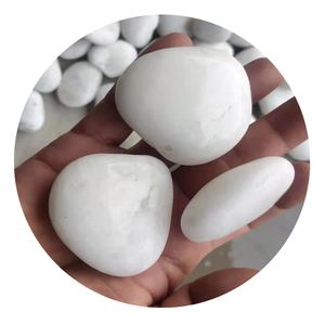 Ciottoli <span class=keywords><strong>Bianchi</strong></span> Lucidati a Basso <span class=keywords><strong>Prezzo</strong></span>, Pietre Naturali di Fiume per Decorazione <span class=keywords><strong>Giardino</strong></span> - Product Image 6