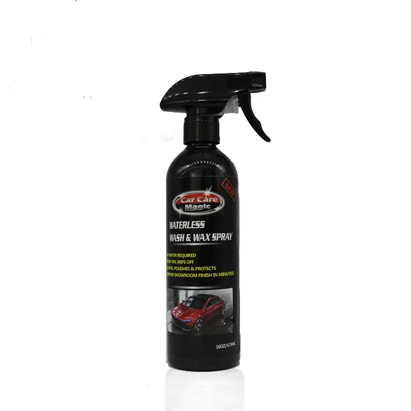 Auto magic cleaner waterless wash and wax car detailing spray