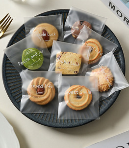 Chất lượng cao trong suốt Frosted túi nhựa tự dính Túi cho kẹo Cookies Bánh Rán Bánh gói - Product Image 1