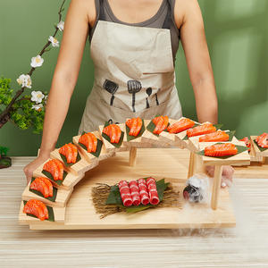 <span class=keywords><strong>จาน</strong></span>ซูชิไม้สไตล์ญี่ปุ่น BAMBUS - <span class=keywords><strong>จาน</strong></span><span class=keywords><strong>หมุน</strong></span>สำหรับซูชิและซาชิมิ - Product Image 3