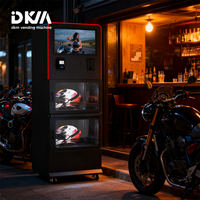 Distributeur Automatisé DKM de Désinfection et Nettoyage de Casques de Football et Moto, Double Ventilation