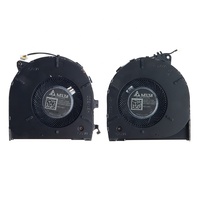 Ventilateurs de remplacement pour ordinateur portable ZBook Studio 16 G9/G10, paire de ventilateurs à roulement hydraulique, dissipateur thermique en cuivre et aluminium, débit d'air 14,5 CFM, refroidissement 12V