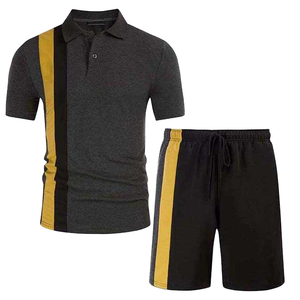 Chemises à manches courtes pour hommes en coton tricoté de haute qualité, écologiques, anti-rides, séchage rapide, respirantes, taille plus, t-shirts basiques - Product Image 3