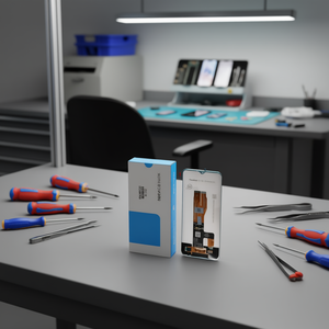 Realme C33 C30 C30s Narzo 50i Prime 4G Écran tactile LCD sans cadre Service Pack Noir - Product Image 3