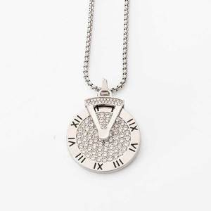 All'ingrosso moda semplice acciaio titanio clavicola <span class=keywords><strong>collane</strong></span> di coniglio Cool Hip Hop segnatempo cattivo coniglietto collana per gli uomini delle donne - Product Image 6