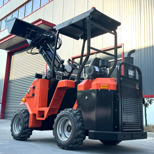 मुफ्त शिपिंग बिक्री मिनी लोडर 1 टन 2 टन खेत निर्माण मशीनरी अटैचमेंट के साथ छोटे पहिया लोडर - Product Image 5