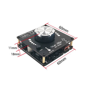 Módulo de Placa Amplificadora Digital Estéreo MINI 2.0 <span class=keywords><strong>ZK</strong></span>-<span class=keywords><strong>1002M</strong></span>, Múltiples Entradas, 100W*2 - Product Image 3