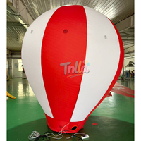 Ballon publicitaire gonflable personnalisé de 4 m, ballon gonflable à air chaud pour la publicité au sol, à vendre
