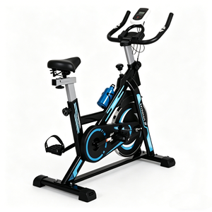 <span class=keywords><strong>Bicicleta</strong></span> Estática Plegable Portátil para Uso en Interiores, <span class=keywords><strong>Bicicleta</strong></span> de <span class=keywords><strong>Spinning</strong></span> Silenciosa para el Hogar, Resistencia Ajustable, Equipo de Ciclismo para Fitness - Product Image 2