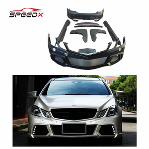 Pour <span class=keywords><strong>Mercedes</strong></span> W207 classe <span class=keywords><strong>E</strong></span> coupé Wald Kit carrosserie pare-chocs avant pare-chocs arrière jupe latérale garde-boue becquet phare - Product Image 1