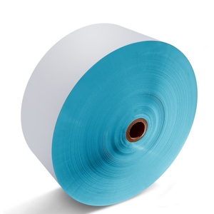 Etiquetas Impresas de Materia Prima Personalizadas de Calidad Premium, Etiqueta de Transferencia Térmica Autoadhesiva, Rollo de Etiquetas de Papel Jumbo - Product Image 3