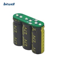 Module de supercondensateurs personnalisable BITWELL Série 3 8.1V/9V 8.3F avec sorties à broches de borne et fils de connexion pour applications automobiles, médicales et énergies renouvelables