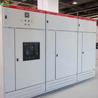 Tableau de commande électrique 200/400 A entièrement assemblé, 380 V, armoire de distribution basse tension GGD pour usines de transformation