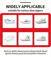 Crème Nettoyante et Protectrice Professionnelle pour Chaussures (260g) – Marque Blanche/Logo Personnalisé – Pour Chaussures Blanches/Baskets/Toile