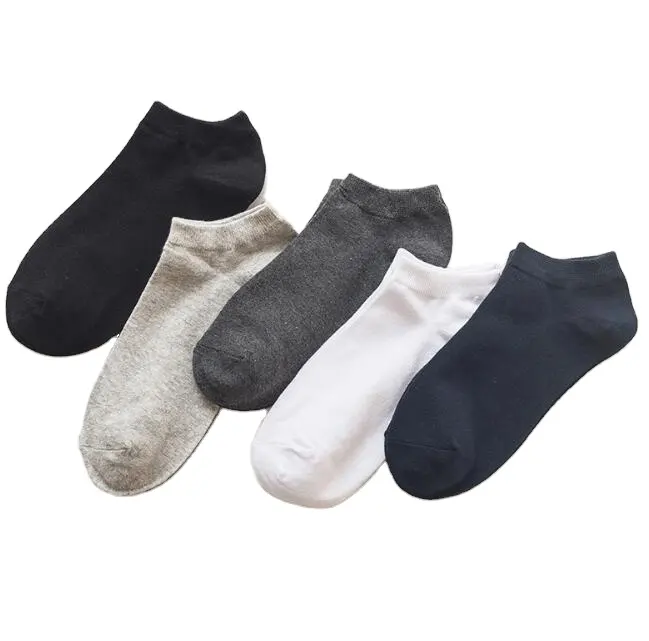 Sungnan cheapest ankle socks factory solid color unisex socks OEM cotton socks