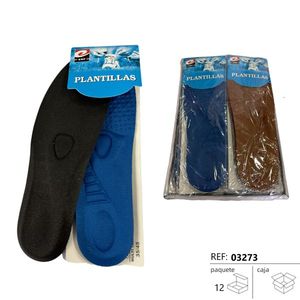Plantillas Insoles Blue Black Size 35-45 For Kids Shoes - Product Image 1