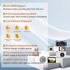 Caméra vidéo numérique compacte Q07 avec autofocus, écran rotatif HD 2,4 pouces, 48MP CMOS, zoom numérique 8x, détection de visage pour enfants - Product Image 3