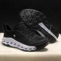 Chaussures de course décontractées unisexes rétro en maille respirante à lacets, style marche, rehaussantes
