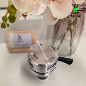 Vente en gros de tête de bol de narguilé en acier inoxydable en silicone HMD 2 en 1 porte-charbons en carbone fumée Shisha narguilé ensemble d'accessoires - Product Image 3