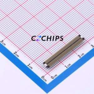 HC-PBB12NB(3.0)-100DS-0.5V-P-03 Board-to-Board & Backplane Connector SMD,P=0.5mm 100P 0.5mm Slot Butt Joint Vertical Mount - Product Image 2