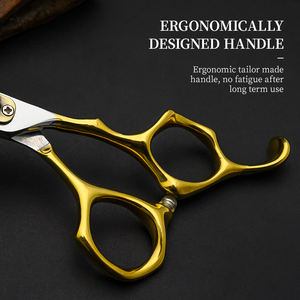 กรรไกรตัดผมสแตนเลสหลายสีกรรไกรตัดผมแบบมืออาชีพ - Product Image 6