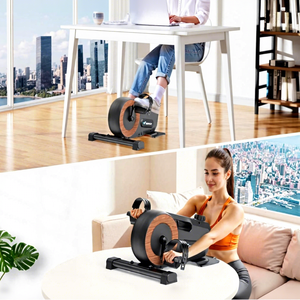 Vélo d'exercice à pédales silencieux et durable, réglages ajustables, gain de place, idéal pour les petites salles de sport à domicile - Product Image 5