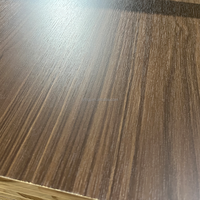 Panneau de contreplaqué mélaminé 18 mm 4x8 pieds, qualité E1, finition brillante, imperméable, pour portes d'armoires, meubles et placards