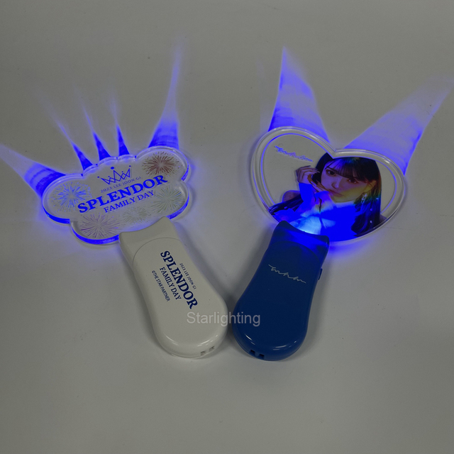 Hot Sales Custom LED Light Stick Kpop DMX Wireless Remote Control LED Glow Sticks for Concert Party Wedding